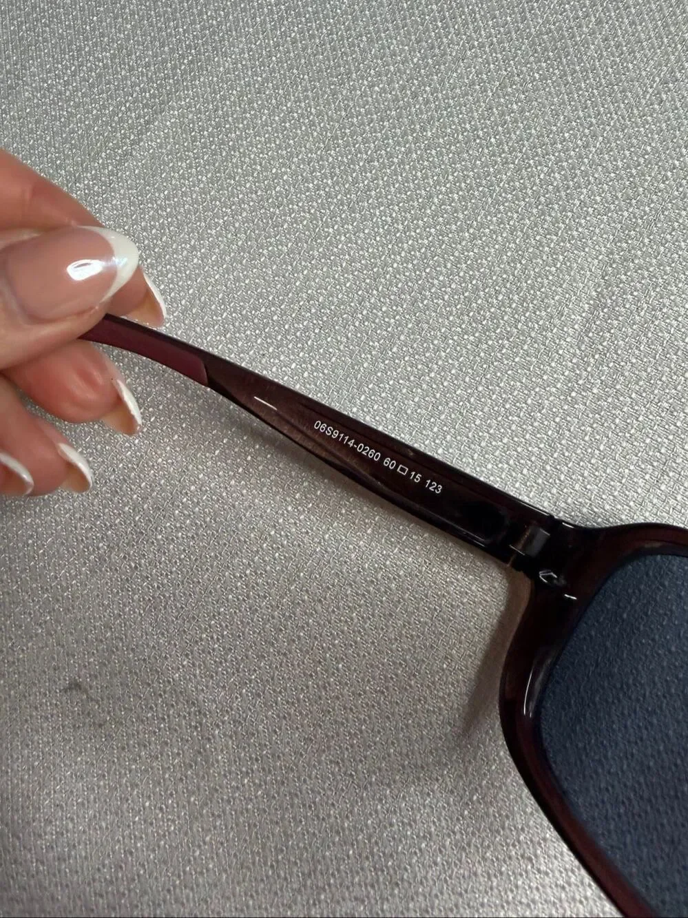 Costa Seadrift Purple Square Polarized Sunglasses 60-15-123